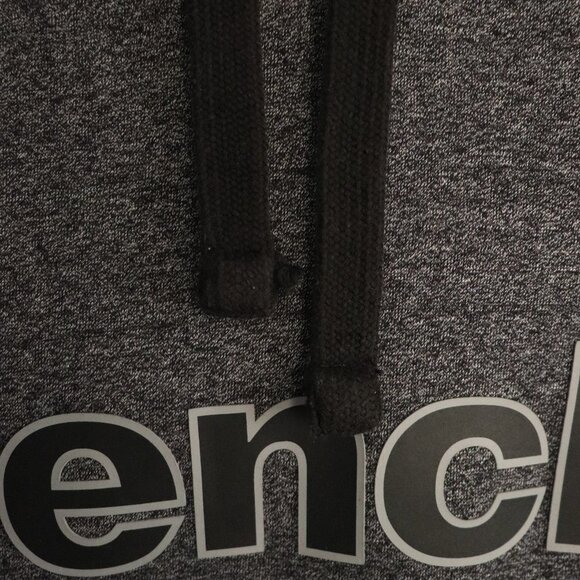 Bench‎ Men's Sz L Black Manchini Kangaroo Pocket Stretch Hooded Sweater - Picture 5 of 16